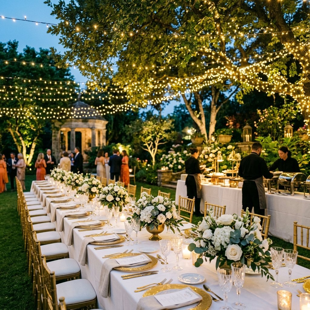 Outdoor Catering Setup